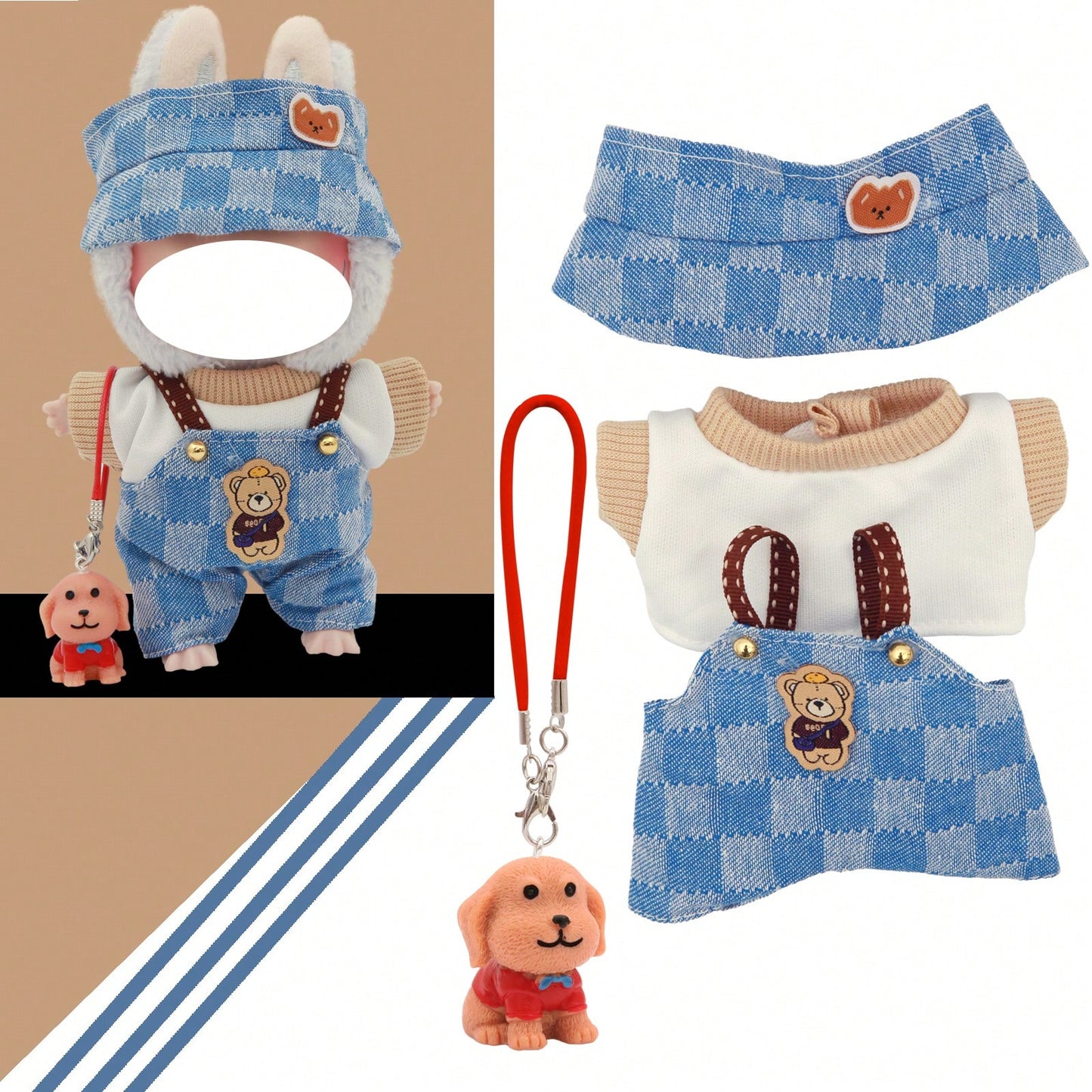 Labubu Clothes (Without doll included) 1 Set