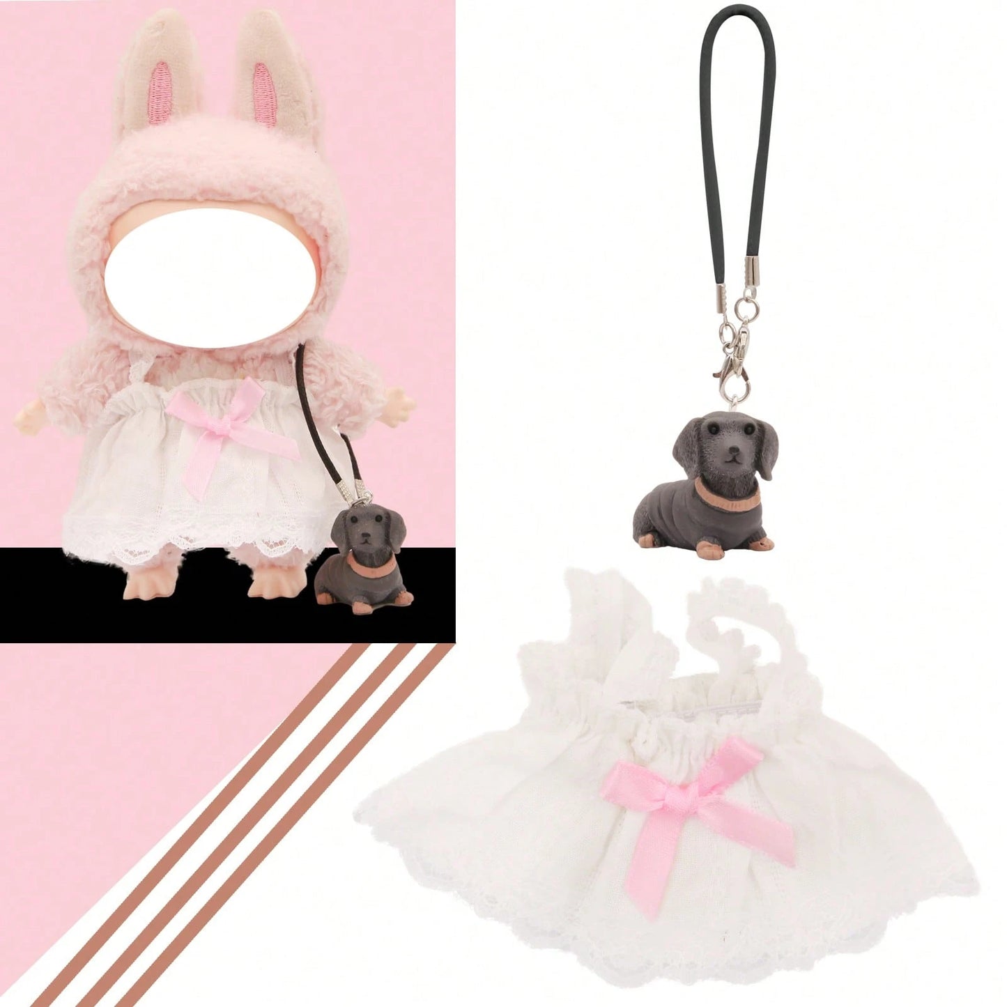 Labubu Clothes (Without doll included) 1 Set