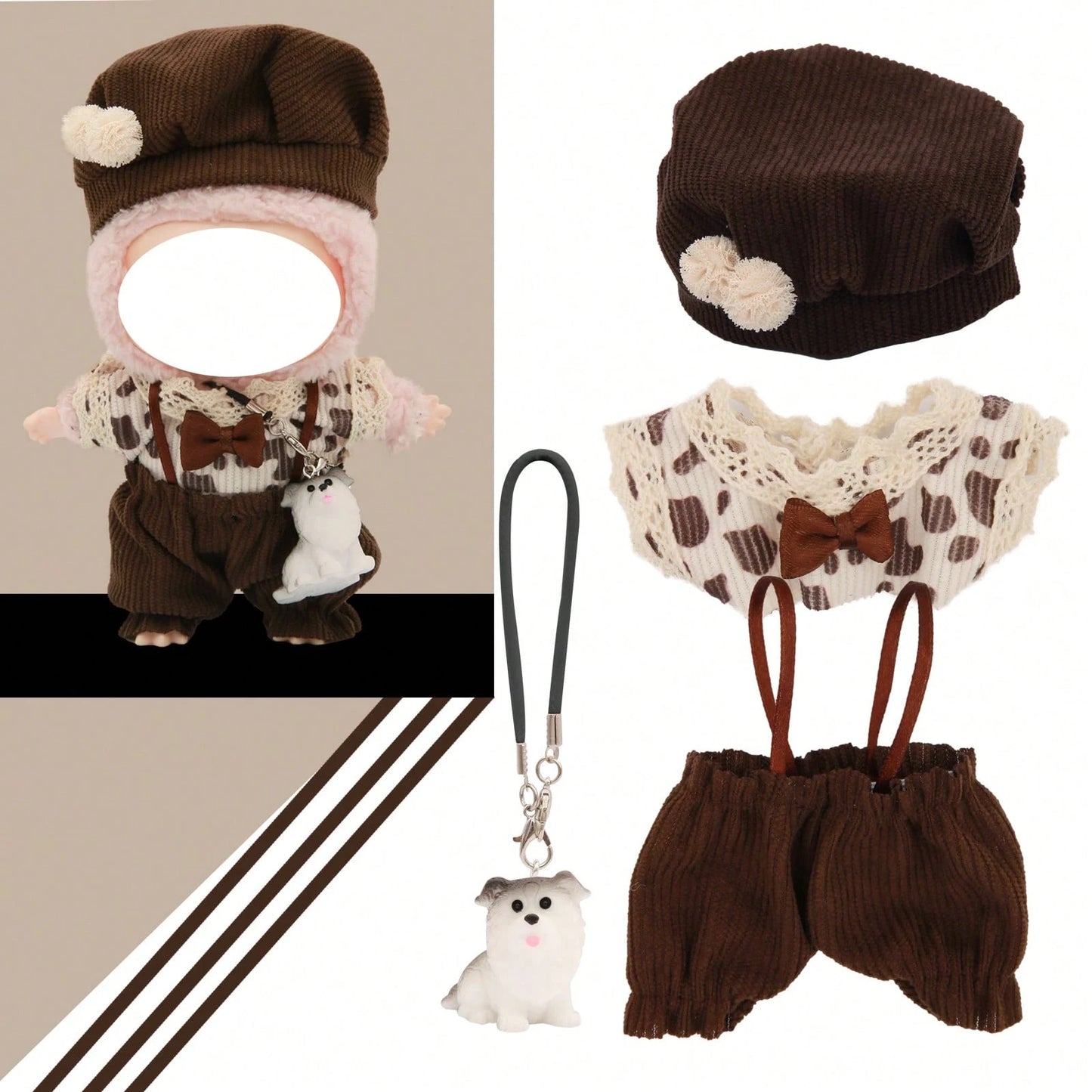 Labubu Clothes (Without doll included) 1 Set