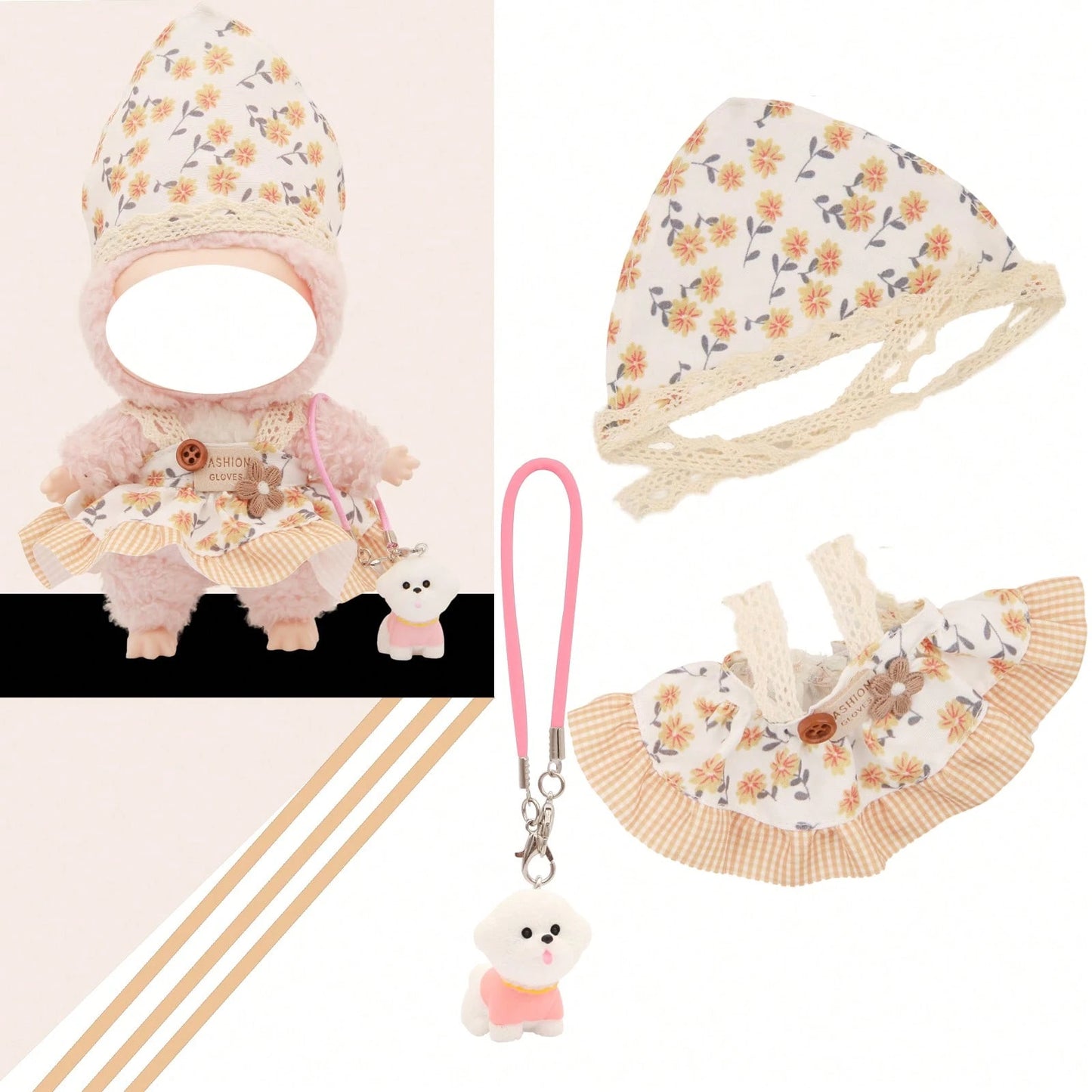 Labubu Clothes (Without doll included) 1 Set