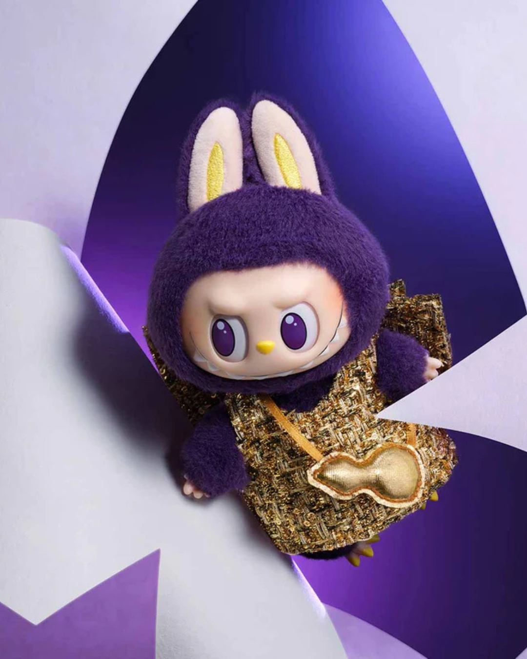 Labubu x Pronounce Wings of Fortune Vinyl Plush Keychain