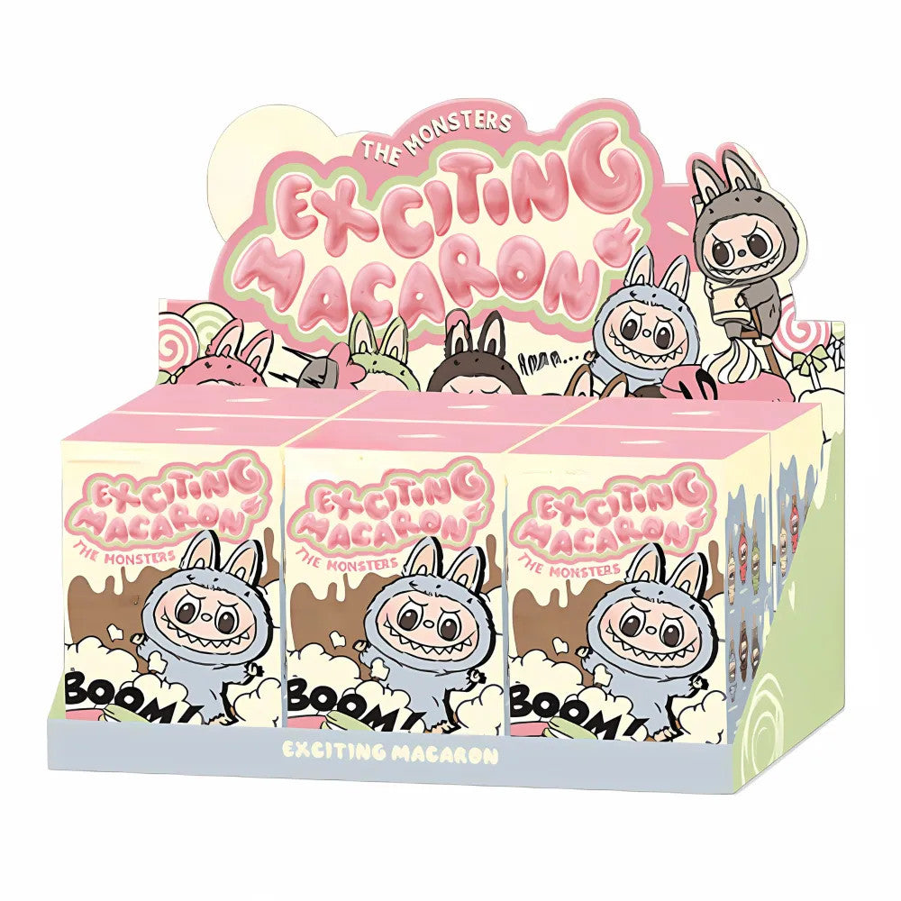 Labubu Big Into Energy - Tasty Macarons - Have A Seat (6 Blind Boxes)